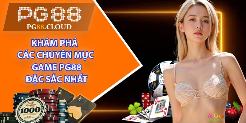 Khám phá các chuyên mục game PG88 đặc sắc nhất